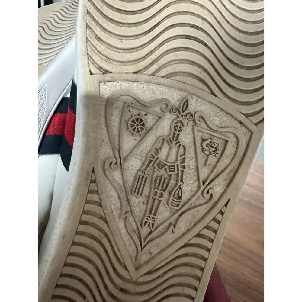 Gucci Ace Sneakers with Genuine Fur Lining Size 38.5 - Picture 11 of 15